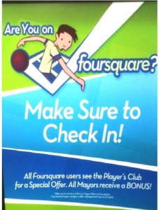 LasVegasHilton Foursquare promo